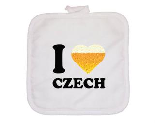 I love czech beer Chňapka čtverec