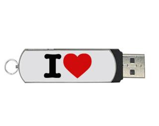 I love Flash disk USB 8 GB