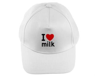 I Love milk Kšiltovka Classic