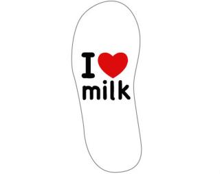 I Love milk Sandály-žabky