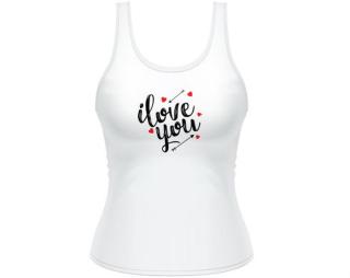 I love you Dámské tílko Tank Top