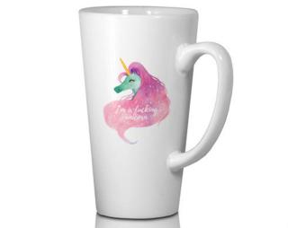 I'm a fucking unicorn Hrnek Latte Grande 450 ml