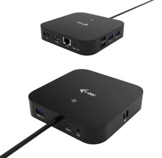 I-tec USB-C HDMI DP Docking Station with Power Delivery 100W