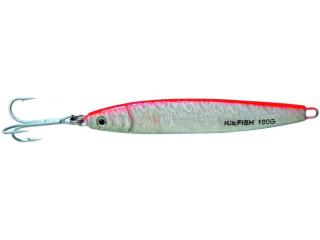 Ice fish pilker 3d červená - 50 g