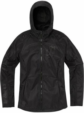 ICON - Motorcycle Gear Airform™ Womens Jacket Black XL Textilní bunda