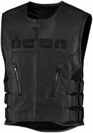 ICON - Motorcycle Gear Regulator D30™ Vest Černá 4XL Moto vesta