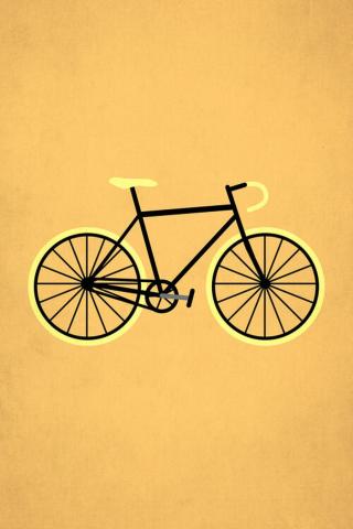 Ilustrace Bicycle Love, Kubistika,