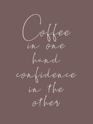 Ilustrace Coffee & confidence, Finlay & Noa,