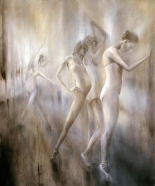 Ilustrace Dancers, Annette Schmucker,