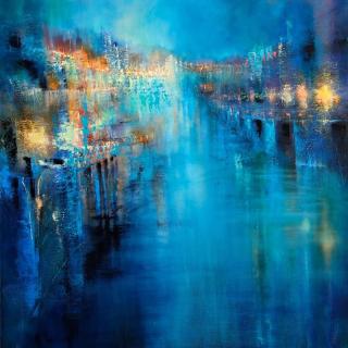 Ilustrace Flood lights, Annette Schmucker,