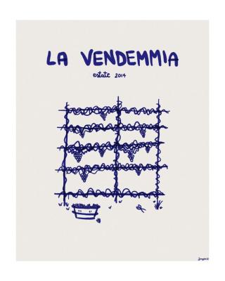 Ilustrace La vendemmia,