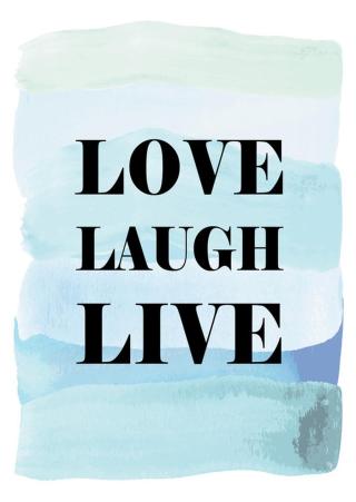 Ilustrace Love Laugh Live, Martina Pavlova,