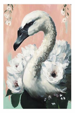 Ilustrace The Swan, Treechild,