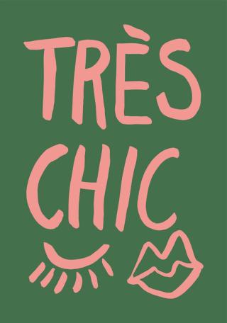 Ilustrace TrAus Chic Green, Studio,