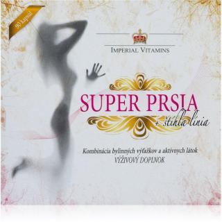 Imperial VITAMINS Super PRSA + štíhlá linie doplněk stravy pro krásná prsa pro ženy 90 cps