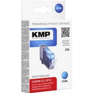 Ink náplň do tiskárny KMP C74 1510,0003, kompatibilní, azurová