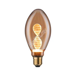 Inner Glow Edition LED žárovka Helix E27 230V 3,5W 1800K zlatá - PAULMANN