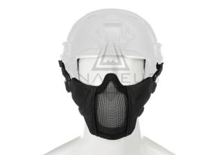 Invader Gear Mk.II Síťovaná ochranná maska na helmu FAST s chráničem tváří, černá