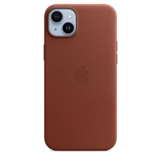 IPhone 14+ Leather Case with MagSafe - Umber