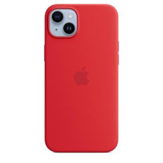 IPhone 14+ Silicone Case with MS - RED