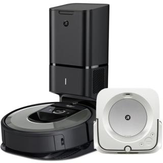 IRobot Roomba i7+ silver a Braava jet m6 - Akční set