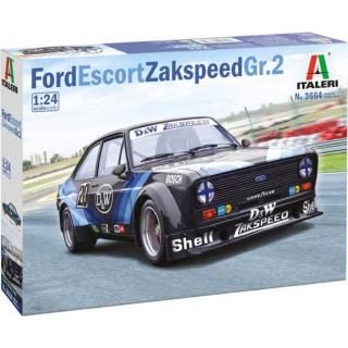 Italeri Model Kit auto 3664 - Ford Escort Zakspeed Gr. 2