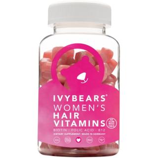 Ivy Bears WOMAN´S HAIR VITAMINS žvýkací měkké tobolky pro zdravé a krásné vlasy 60 ks