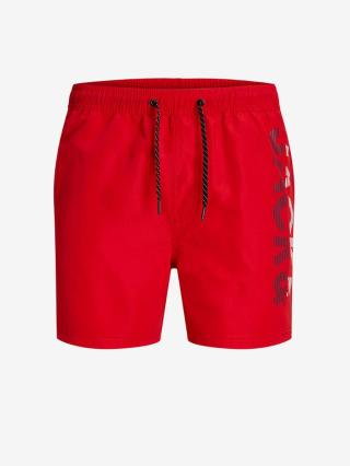 Jack & Jones Fiji Kraťasy dětské Červená