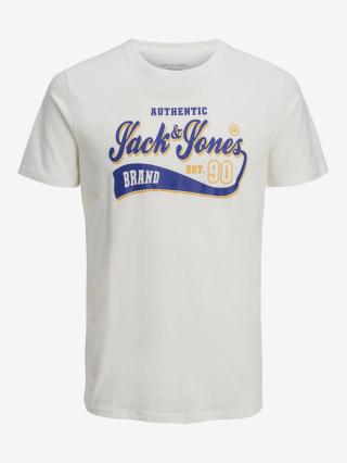 Jack & Jones Logo Triko Bílá
