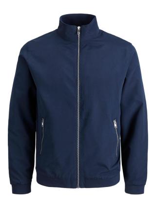 Jack&Jones Pánská bunda JJERUSH HARRINGTON BOMBER Regular Fit 12204277 Navy Blazer S