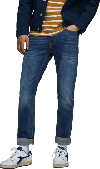 Jack&Jones Pánské džíny Slim Straight Fit JJITIM 12146384 Blue Denim 28/32