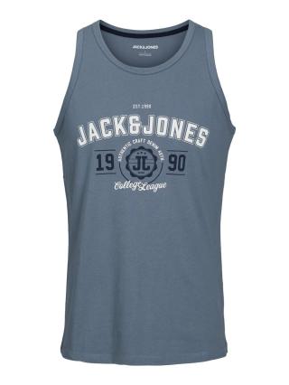 Jack&Jones Pánské tílko JJANDY Regular Fit 12222337 Flint Stone XXL