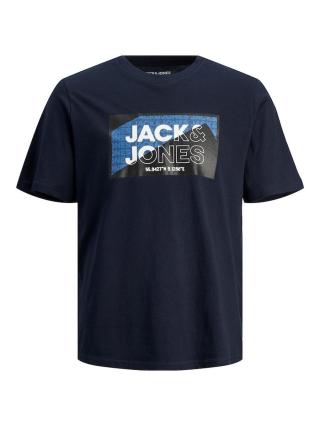 Jack&Jones Pánské triko JCOLOGAN Standard Fit 12242492 navy blazer L