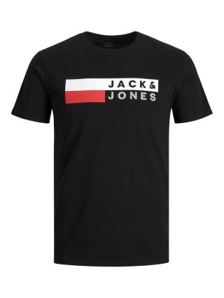 Jack&Jones Pánské triko JJECORP Standard Fit 12151955 Black Play 4 L