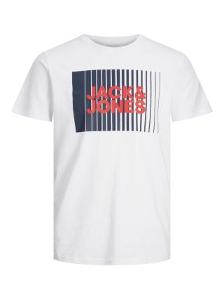 Jack&Jones Pánské triko JJECORP Standard Fit 12233999 White L