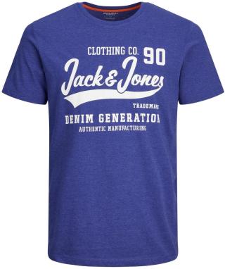 Jack&Jones Pánské triko JJELOGO Standard Fit 12238252 Bluing L