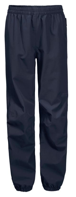 Jack Wolfskin chlapecké kalhoty Rainy Days Pants Kids 1607761 92 tmavě modrá