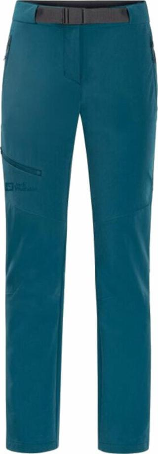 Jack Wolfskin Outdoorové kalhoty Holdsteig Pants W Blue Coral 36