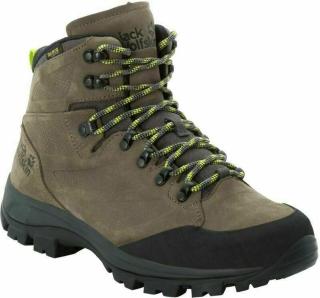 Jack Wolfskin Rebellion Texapore Mid M Khaki/Phantom 41 Pánské outdoorové boty