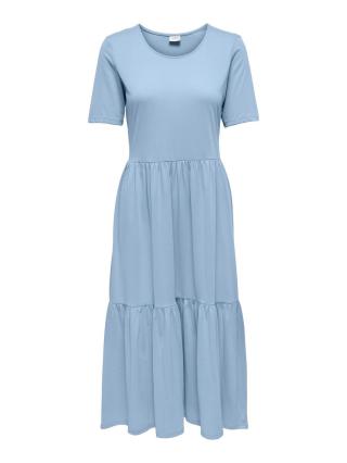 Jacqueline de Yong Dámské šaty JDYDALILA Loose Fit 15195291 Cashmere Blue M