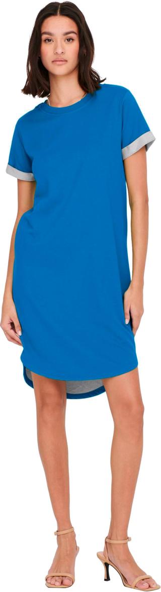 Jacqueline de Yong Dámské šaty JDYIVY Regular Fit 15174793 Directoire Blue M