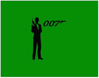 James Bond Dárkový balící papír