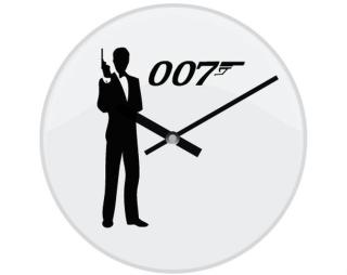 James Bond Hodiny skleněné