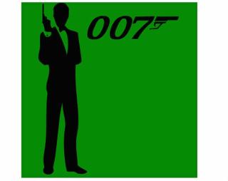James Bond Keramická dlaždice