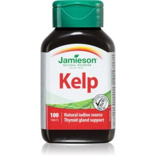 Jamieson Kelp mořské řasy 650mcg doplněk stravy pro správnou funkci štítné žlázy 100 tbl