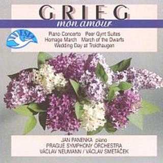 Jan Panenka, Symfonický orchestr hl. města Prahy, Václav Neumann, Václav Smetáček – Mon amour / Grieg: Klavírní koncert, Peer Gynt, Lyrická suita, Sva