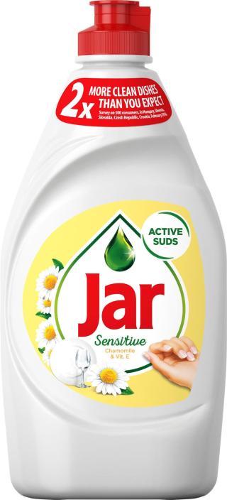 Jar Sensitive prostředek na nádobí Chamomile & Vitamin E 450 ml