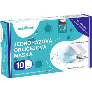 Jednorázová rouška české výroby 10ks