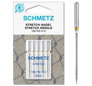 Jehly Schmetz pro strečové a elastické tkaniny 65