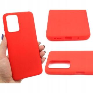 Jelly Case Matt pouzdro pro Xiaomi Redmi 10 červené